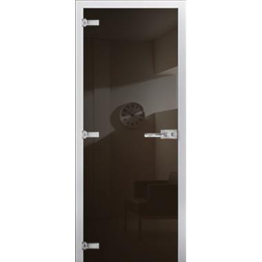 Cтеклянная межкомнатная дверь DS RAL 8019