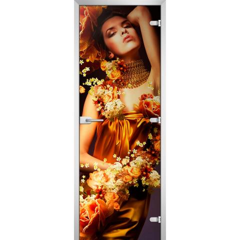 Дверь стеклянная DS Woman-06